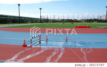 3000メートル障害用水濠 56573797