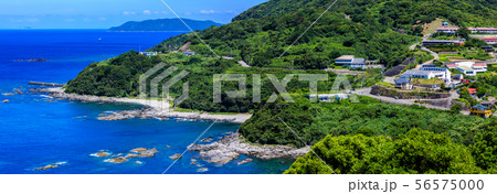 夕陽が丘そとめ 角力灘と出津文化村の眺め 世界遺産 ながさきサンセットロード パノラマ 【長崎市】 夕陽が丘そとめ 角力灘と出津文化村の眺め 世界遺産 ながさきサンセットロード パノラマ 【長崎市】 56575000