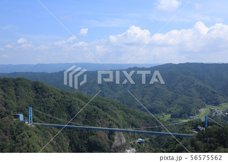 竜神峡　夏　茨城県常陸太田市 56575562