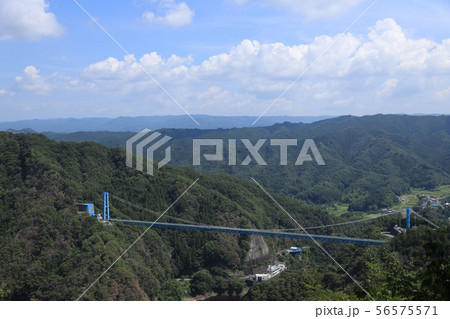 竜神峡　夏　茨城県常陸太田市 56575571