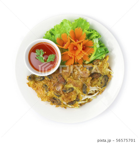 Crispy Mussels fried Pancake fusion Crispy Mussels fried Pancake fusion 56575701