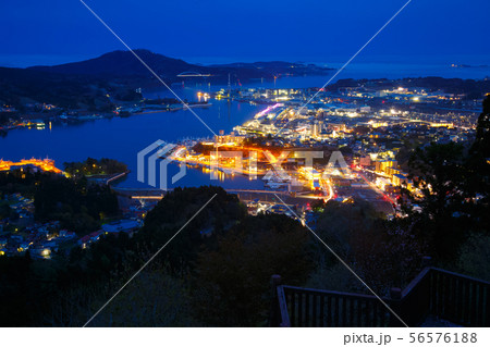 安波山　夜景 56576188