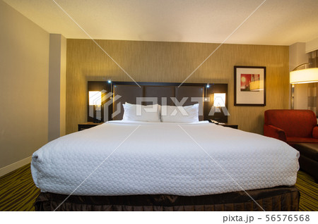 アメリカの高級ホテルの部屋 56576568