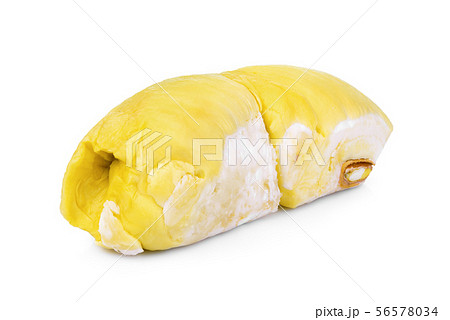 durian tropical fruit isolated on white background 56578034