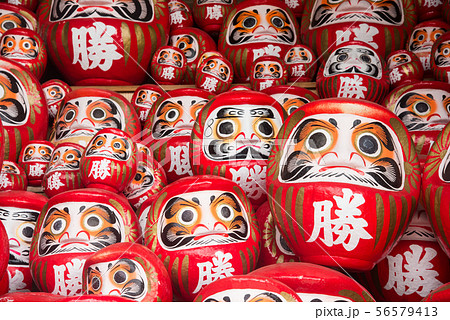 大阪府 勝尾寺のダルマ 56579413