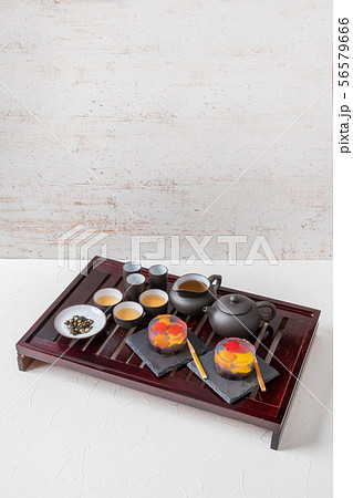 中国茶 　Chinese tea set of beauty and health 56579666
