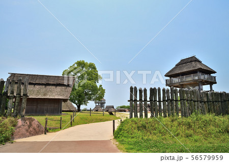 佐賀県 吉野ヶ里歴史公園 吉野ヶ里遺跡 佐賀県 吉野ヶ里歴史公園 吉野ヶ里遺跡 56579959