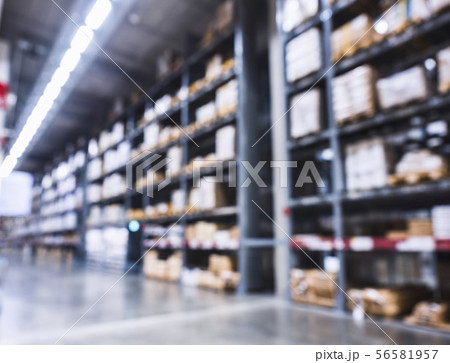 Warehouse indoor shelf storage Logistic business  56581957