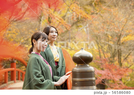 温泉旅行　女子旅　伊香保温泉　河鹿橋　GoToキャンペーン 56586080
