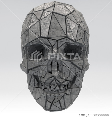 Science Fiction Fantasy Futuristic Human Skull 3D Science Fiction Fantasy Futuristic Human Skull 3D 56590000