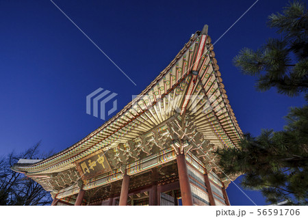 徳寿宮 屋根 風景 56591706