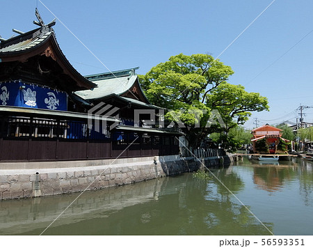 水郷柳川の沖端水天宮 水郷柳川の沖端水天宮 56593351