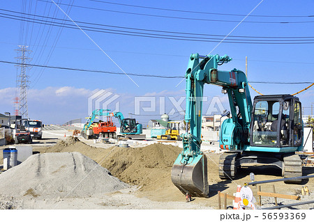道路橋建設現場 道路橋建設現場 56593369