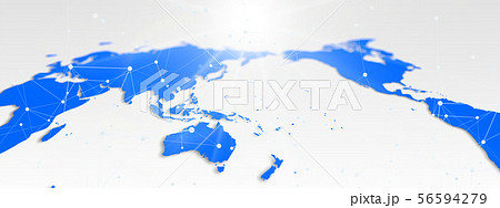 抽象的な世界地図 抽象的な世界地図 56594279