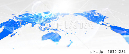 抽象的な世界地図 抽象的な世界地図 56594281
