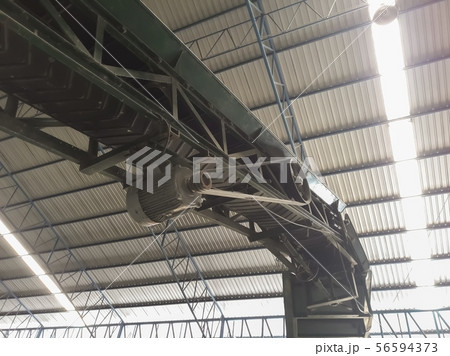 Conveyor belt in rice mill 56594373