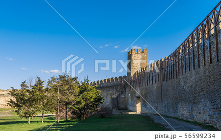Fortress Walls of the Akkerman Citadel in Ukraine 56599234