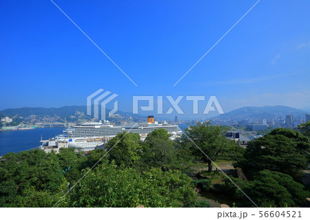 【長崎県】長崎港に寄港した豪華客船 56604521