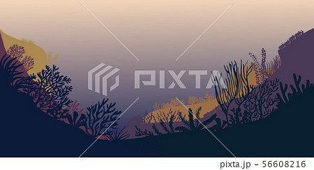 Underwater seascape scene 56608216
