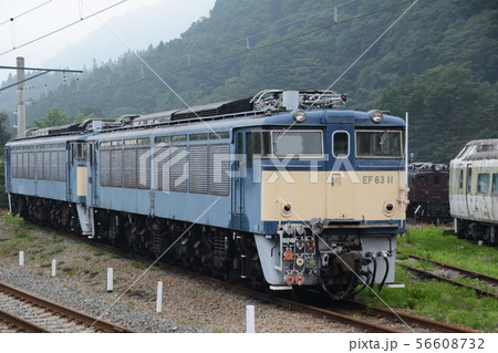 北関東に佇むEF63形電気機関車 56608732