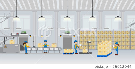 Factory production line 56612044