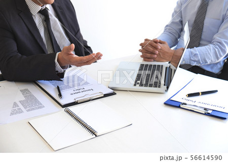 Agent man presentation and consulting life Agent man presentation and consulting life 56614590