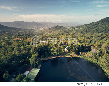 Mountain landscape with lake 56617190