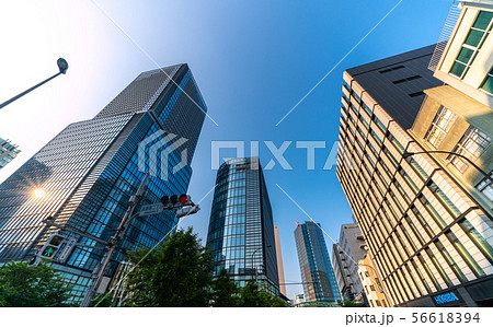 日本の東京都市景観　ワテラスなどを望む 56618394