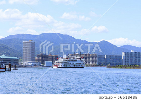 滋賀県・琵琶湖・浜大津 56618488