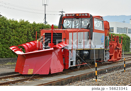 鉄道・JR西日本：九頭竜線ラッセル車　越前大野駅構内 56623341