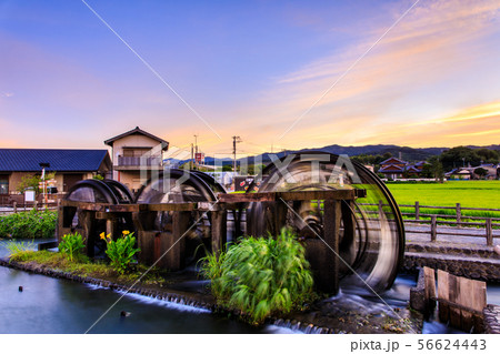 朝倉 三連水車大壁画 稼働中 夜明け前 【福岡県朝倉市】 朝倉 三連水車大壁画 稼働中 夜明け前 【福岡県朝倉市】 56624443
