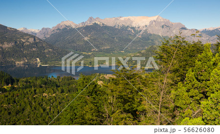 Lakes Nahuel Huapi and mountain Campanario Lakes Nahuel Huapi and mountain Campanario 56626080