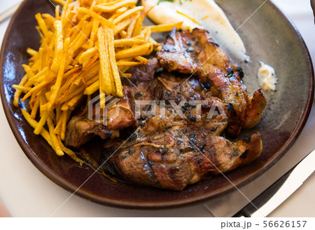 Roasted lamb meat Roasted lamb meat 56626157