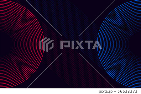 Abstract connecting lines red and blue 56633373