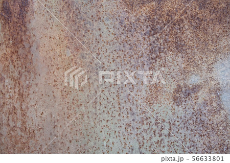 Rust on surface of the old iron, Old metal sheet  56633801