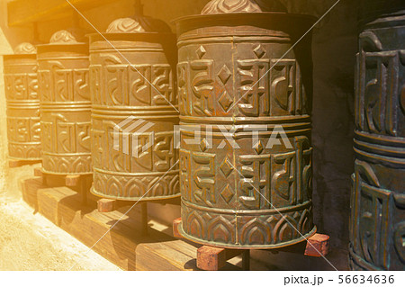 Close up of buddist temple 56634636