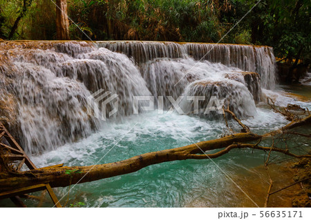 Tat Kuang Si Waterfalls Beautiful landscape 56635171
