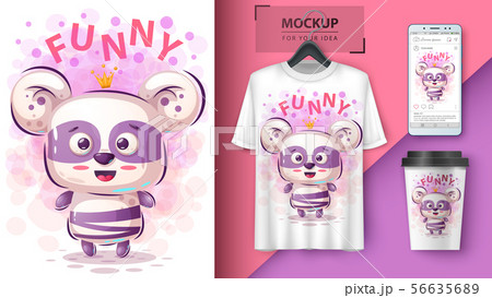Princess panda - mockup for your idea 56635689