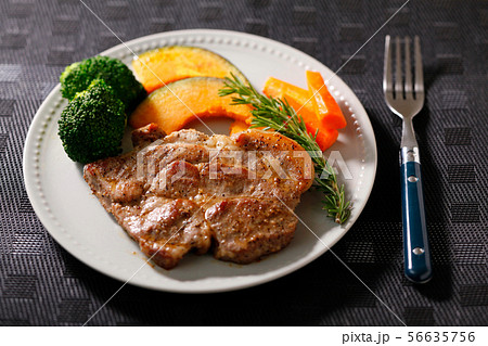 ポークステーキ 豚肉 ポークステーキ 豚肉 56635756