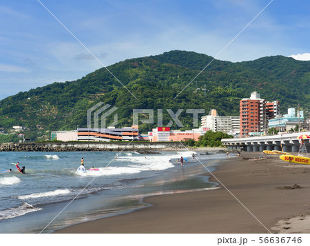神奈川県　湯河原海水浴場 56636746