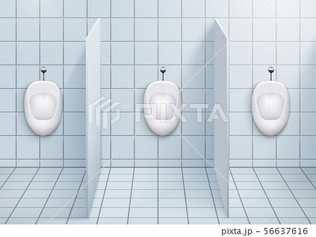 WC restroom with urinals 56637616