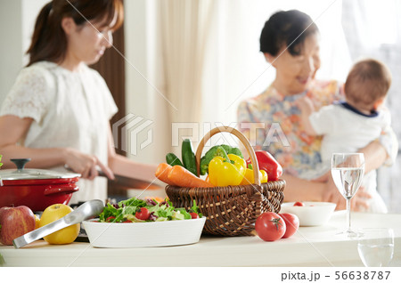 家族　キッチンイメージ 56638787