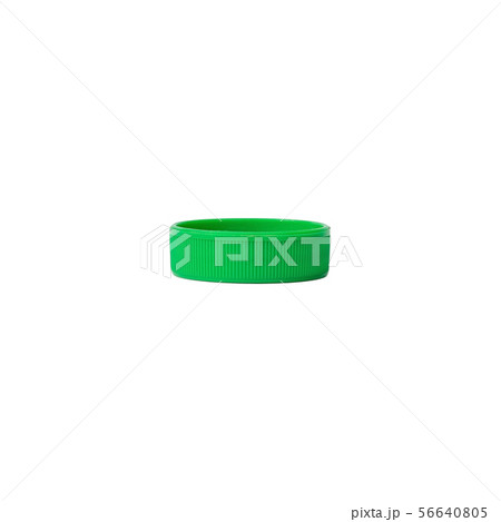 Green plastic bottle cap 56640805