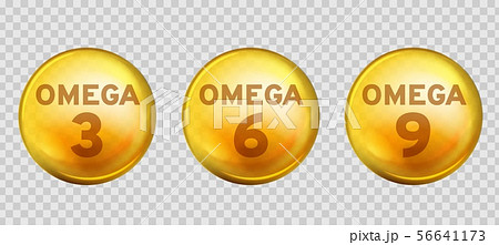 Omega acids. Healthy food supplements fatty acid epa dha 3, 6 and 9 organic vitamin nutrient fish 56641173