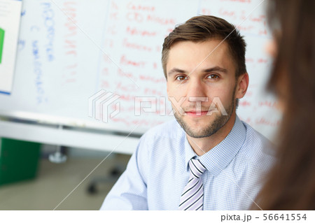 Smart man in office 56641554