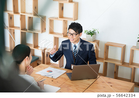 ビジネス 商談 ビジネス 商談 56642334