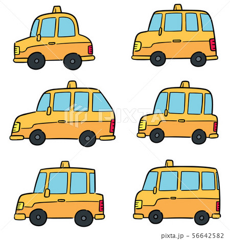 vector set of taxi vector set of taxi 56642582