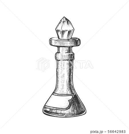 Tall Parfum Bottle With Blank Label Ink Vector 56642983