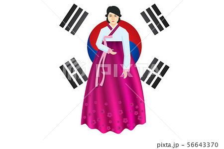 Korean women in hanbok Korean women in hanbok 56643370