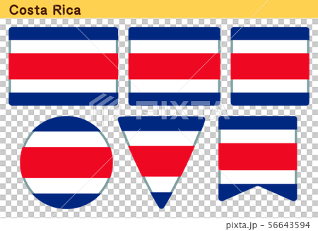 "Costa Rica Flag" 6 icon design 56643594